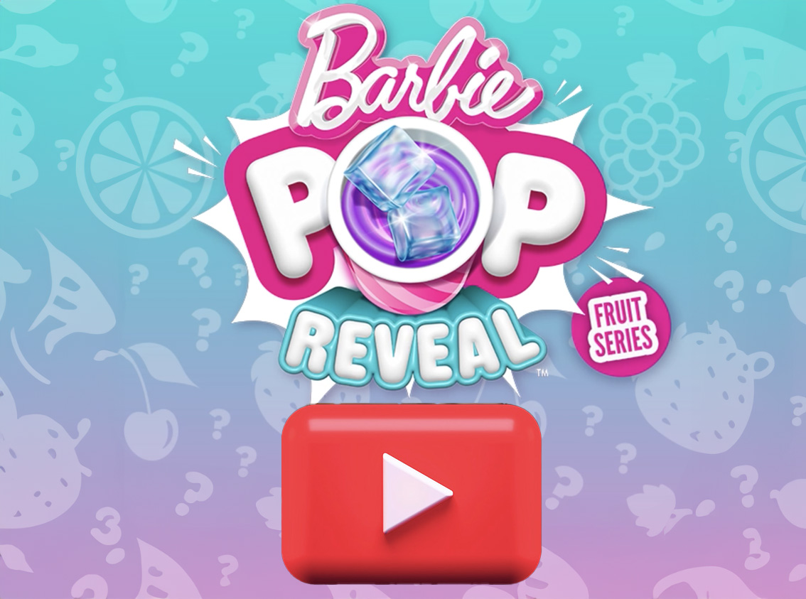Video -  Barbie Pop! Reveal Barbie Juicy  Fruits Serie 